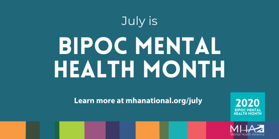 BIPOC Mental Health Awareness Month - Mental Health America of Putnam